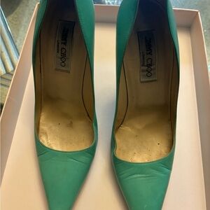 Jimmy Choo Teal Women's Shoes